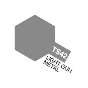 TS-42 Light Gun Metal, spray 100 ml - Tamiya